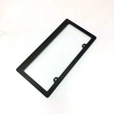 4 홀 탄소 섬유 면허판 프레임 모터사이클 얇은 미국 표준