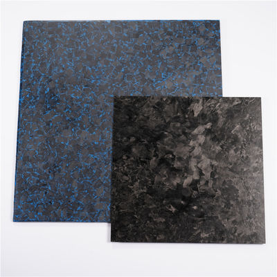 얇은 고체 탄소 섬유 잎 파란색 검은색 6.0mm 8.0mm 10.0mm
