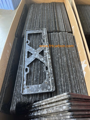얇은 고체 탄소 섬유 잎 파란색 검은색 6.0mm 8.0mm 10.0mm