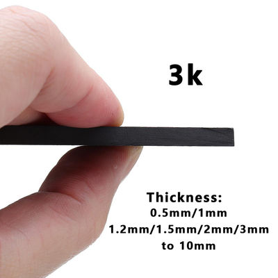 사용자 지정 CNC 절단 탄소 섬유 엽 0.25mm 0.5mm 1mm 56mm 78mm 이름 카드 비즈니스 카드 가방 태그
