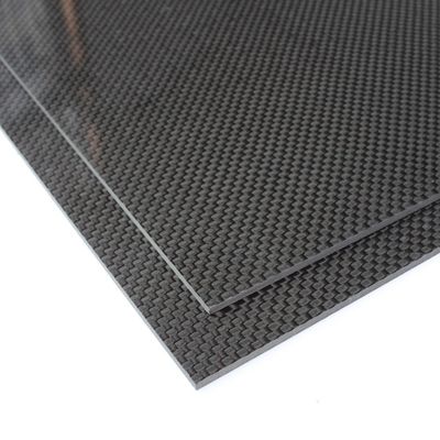 탄소 섬유 패널 시트 1mm 1.5mm 2mm 2.5mm 3mm Cnc를 위해