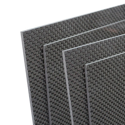 탄소 섬유 패널 시트 1mm 1.5mm 2mm 2.5mm 3mm Cnc를 위해