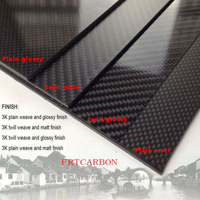 고강도 Rc 탄소 섬유 가닥 200x300mm 0.5mm 5mm 4mm 3mm 탄소 섬유 판