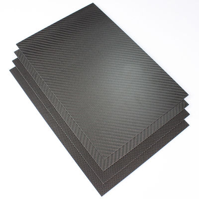 6mm 1.5mm 1mm 0.5mm 탄소 섬유 잎 CFRP 판 열 압력 400x500mm