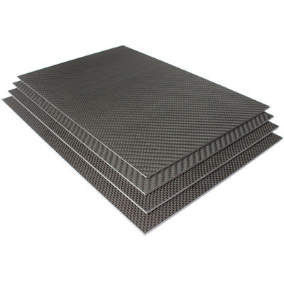 6mm 1.5mm 1mm 0.5mm 탄소 섬유 잎 CFRP 판 열 압력 400x500mm