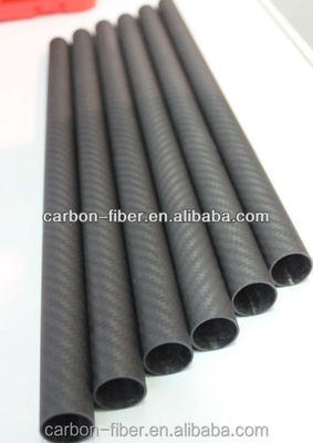 탄소 섬유 튜브 제조업체 1000mm 2000mm CFRP 폴 고강성 탄소 섬유 폴
