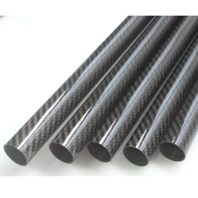 3 4&quot; 3 8&quot; 3k 탄소 섬유 파이프 10mm 12mm 15mm 18mm 22mm 30mm 40mm 50mm