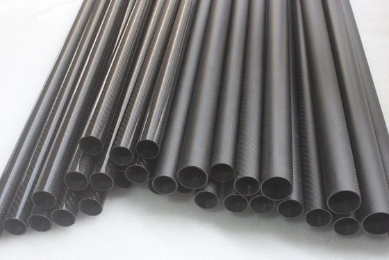 3 4&quot; 3 8&quot; 3k 탄소 섬유 파이프 10mm 12mm 15mm 18mm 22mm 30mm 40mm 50mm