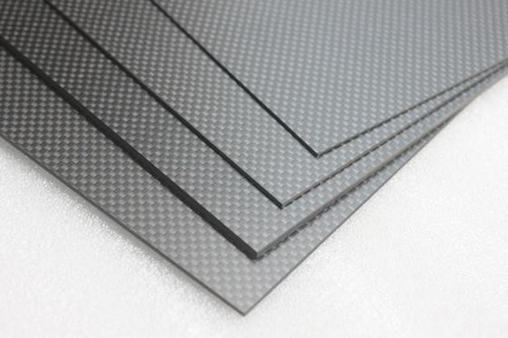 500mm X500mm 매트 평면 3K 탄소섬유 판판판