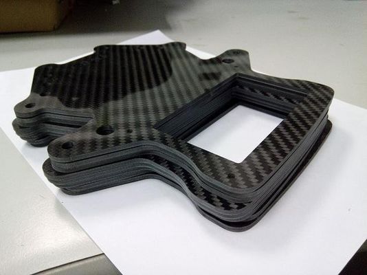 탄소 섬유 모양 혼합 유리섬유 판 패널 장 1mm