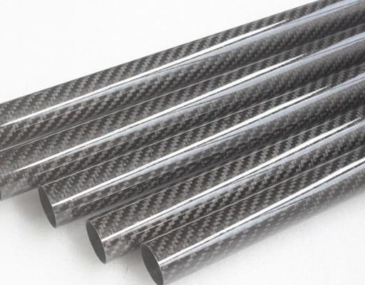 3K 평면 매트 또는 반짝이는 탄소 섬유 파이프 26mm 27mm 28mm 29mm 30mm 3 4 인치 3 인치